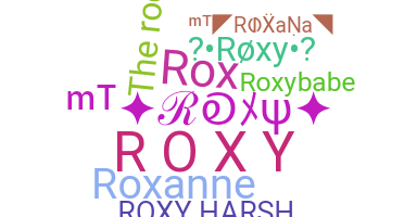 暱稱 - roxy