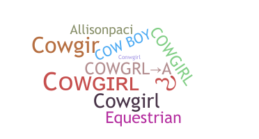 暱稱 - cowgirl