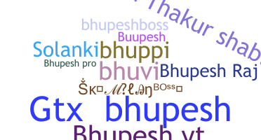 暱稱 - Bhupesh