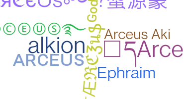暱稱 - Arceus