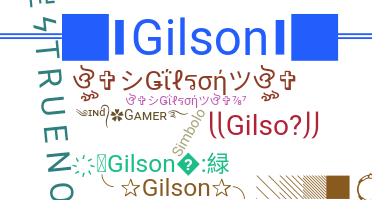 暱稱 - Gilson