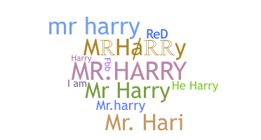 暱稱 - MrHarry