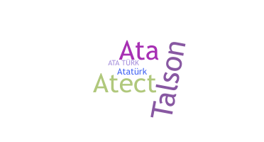 暱稱 - ataturk
