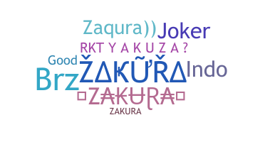 暱稱 - Zakura