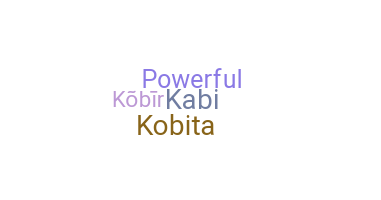 暱稱 - kobita