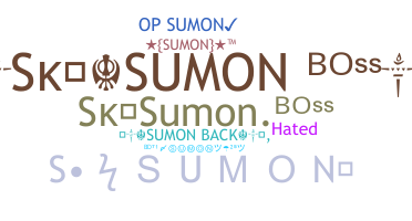 暱稱 - Sumon