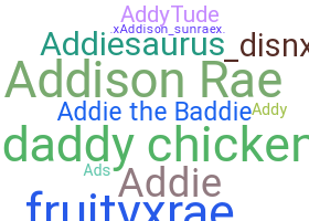 暱稱 - Addison