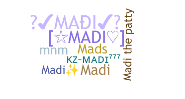 暱稱 - madi