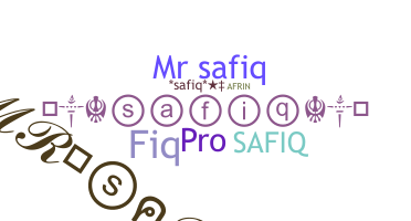 暱稱 - Safiq