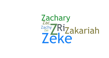 暱稱 - Zachariah