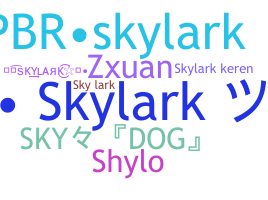 暱稱 - Skylark