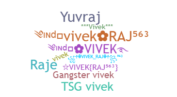 暱稱 - Vivekraj