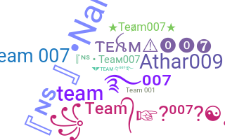 暱稱 - Team007