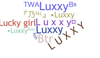 暱稱 - luxxy