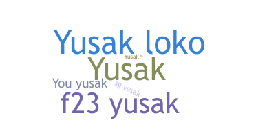 暱稱 - YusaK