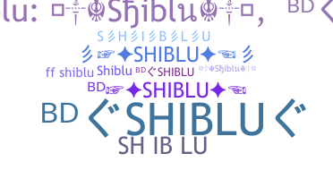 暱稱 - shiblu