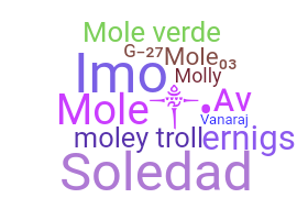 暱稱 - Mole