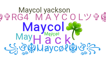 暱稱 - Maycol