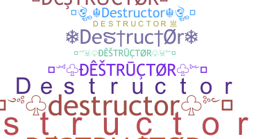 暱稱 - destructor