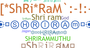 暱稱 - Shriram