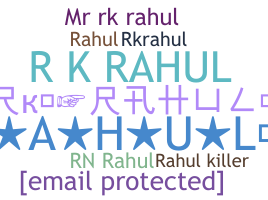 暱稱 - RKRaHuL