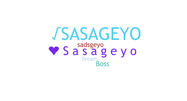 暱稱 - Sasageyo