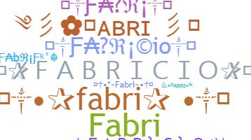 暱稱 - Fabricio