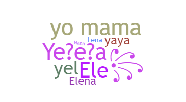 暱稱 - Yelena