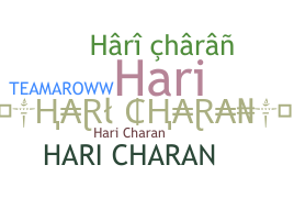 暱稱 - Haricharan