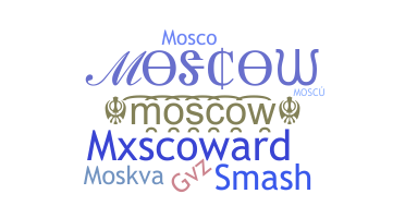 暱稱 - Moscow