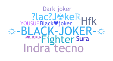 暱稱 - BlackJoker