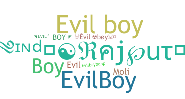 暱稱 - Evilboy
