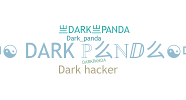 暱稱 - darkpanda