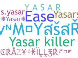 暱稱 - Yasar