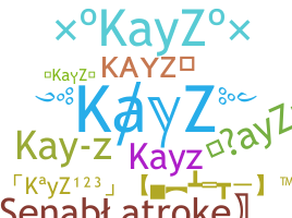 暱稱 - KayZ