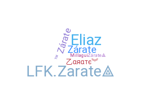 暱稱 - Zarate