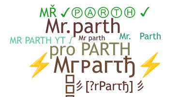 暱稱 - MrParth