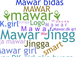 暱稱 - Mawar