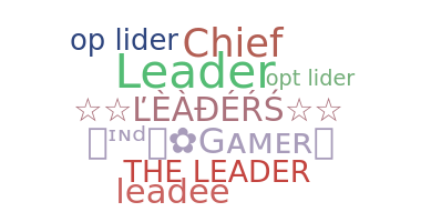 暱稱 - Leaders
