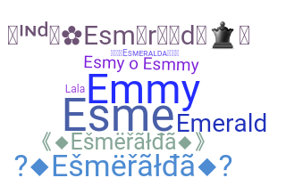 暱稱 - Esmeralda