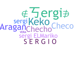 暱稱 - Sergi