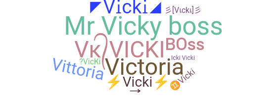 暱稱 - Vicki