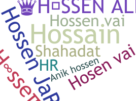 暱稱 - Hossen