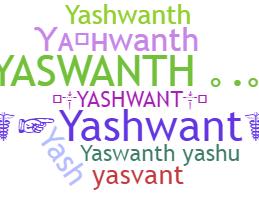 暱稱 - Yashwant