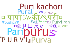 暱稱 - Purvi