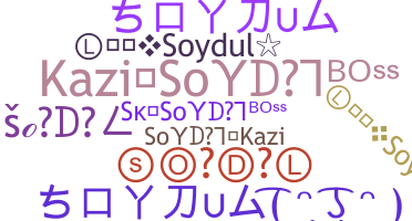 暱稱 - Soydul