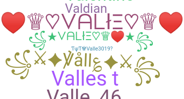 暱稱 - Valle