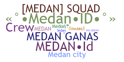 暱稱 - Medan