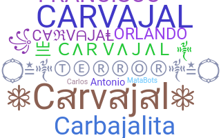 暱稱 - Carvajal
