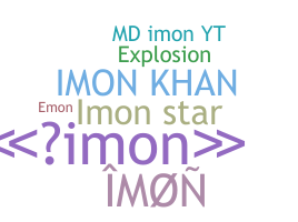 暱稱 - Imon